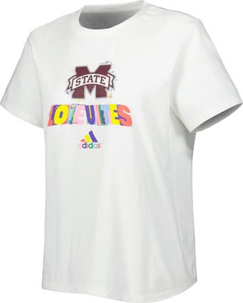 Lids Mississippi State Bulldogs adidas Women's Fresh Pride T-Shirt - White