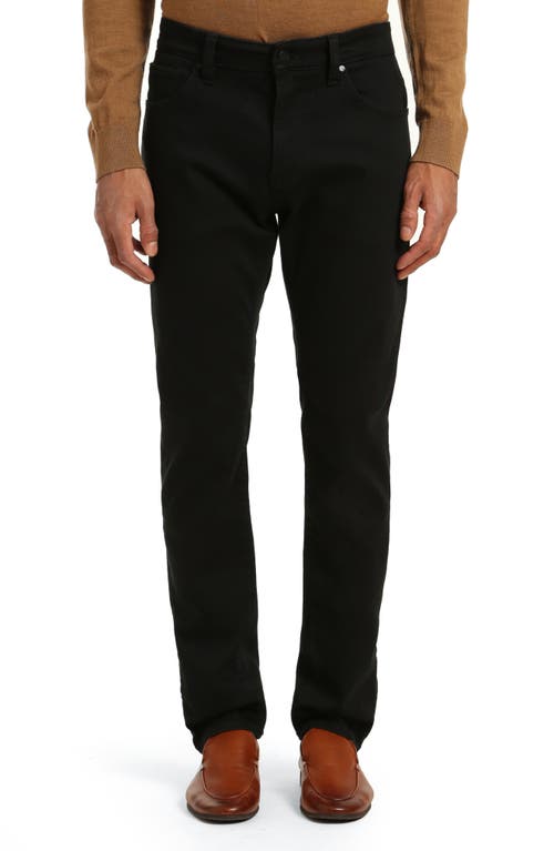 34 Heritage Charisma Relaxed Fit Straight Leg Five Pocket Pants in Black at Nordstrom, Size 32 X 34