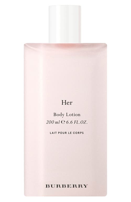 burberry Her Body Lotion