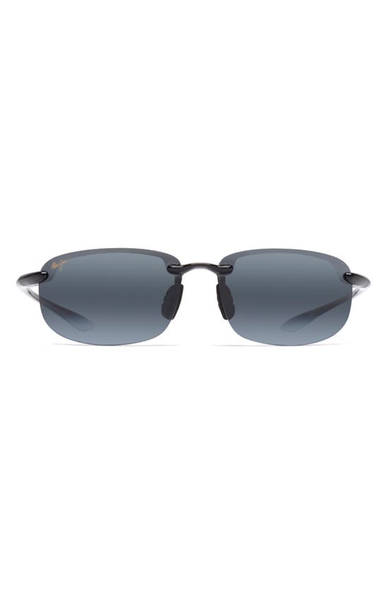 MAUI JIM MAUI JIM HO'OKIPA POLARIZEDPLUS®2 64MM RECTANGLE SUNGLASSES