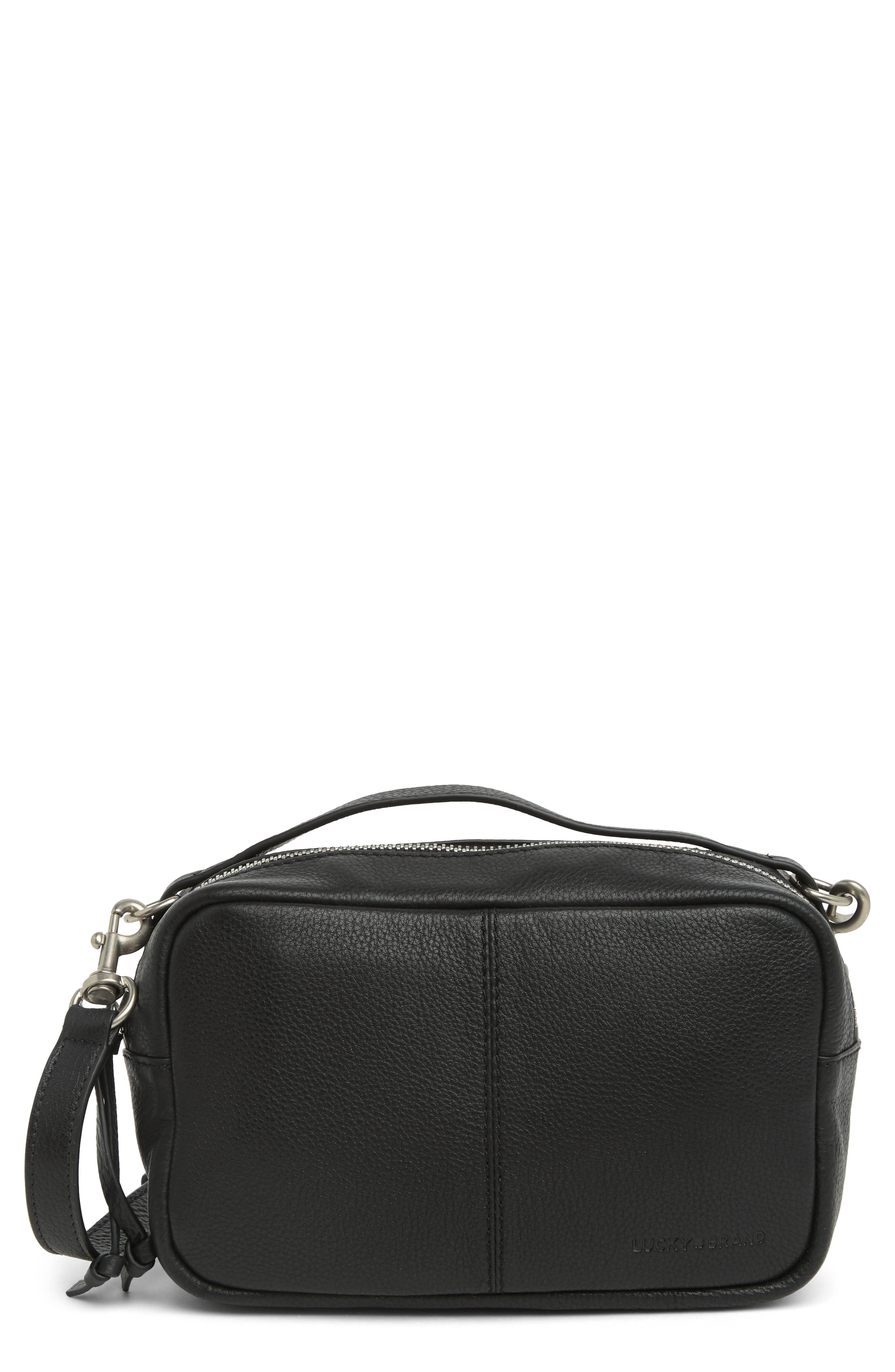 Lucky Brand Feyy-SL Borsa A Tracolla Donna In Pelle - Blu Coronet