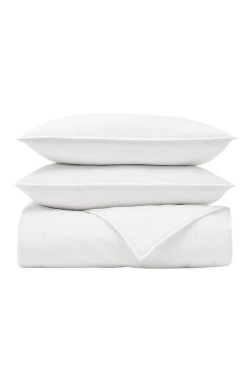 Boll & Branch Airy Organic Cotton Voile Quilt & Shams Set in White at Nordstrom