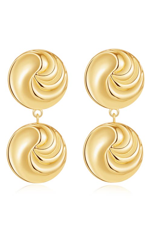 Luv AJ The Leila Drop Earrings in Gold at Nordstrom