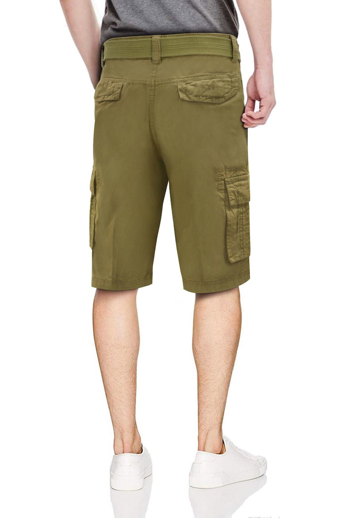 X-ray Belted Cargo Shorts In Open Beige1