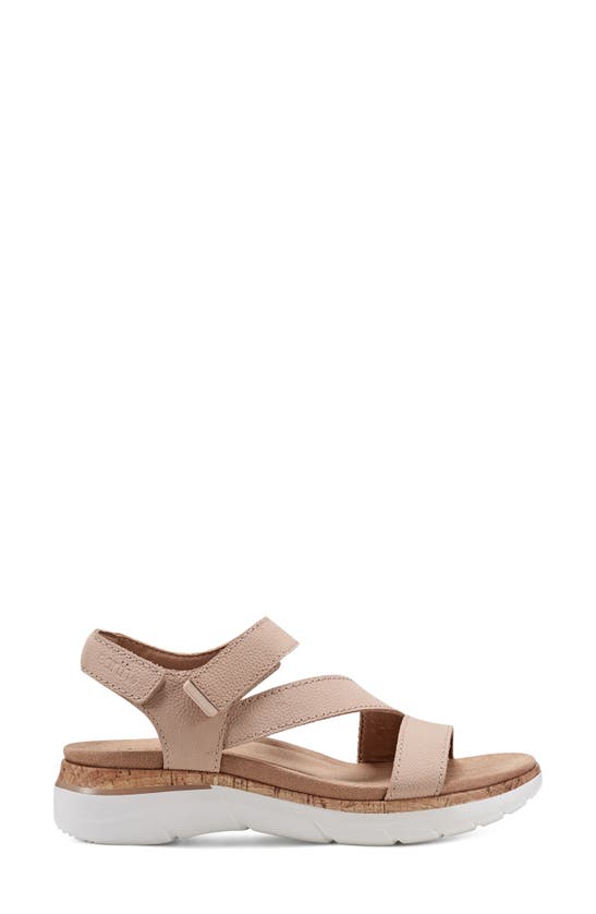 Shop Earth Roni Ankle Strap Sandal In Light Natural