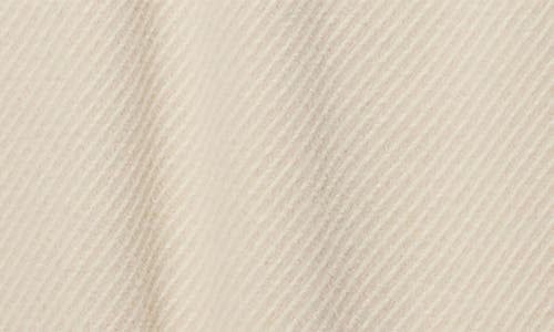 Shop Rag & Bone Joni Stripe Wool Scarf In Oatmeal Ivory