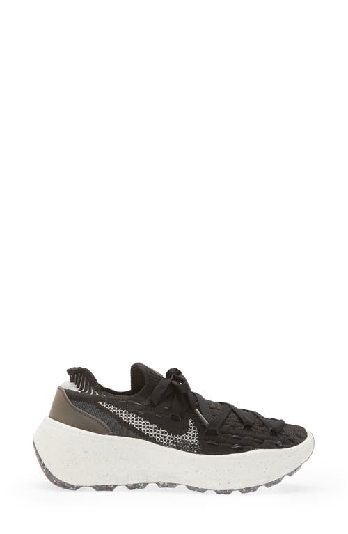 Nike Space Hippie 04 Sneaker In Black/smoke Grey/black