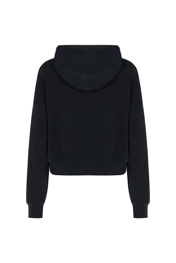 Shop Nocturne Pullover Hoodie In Black