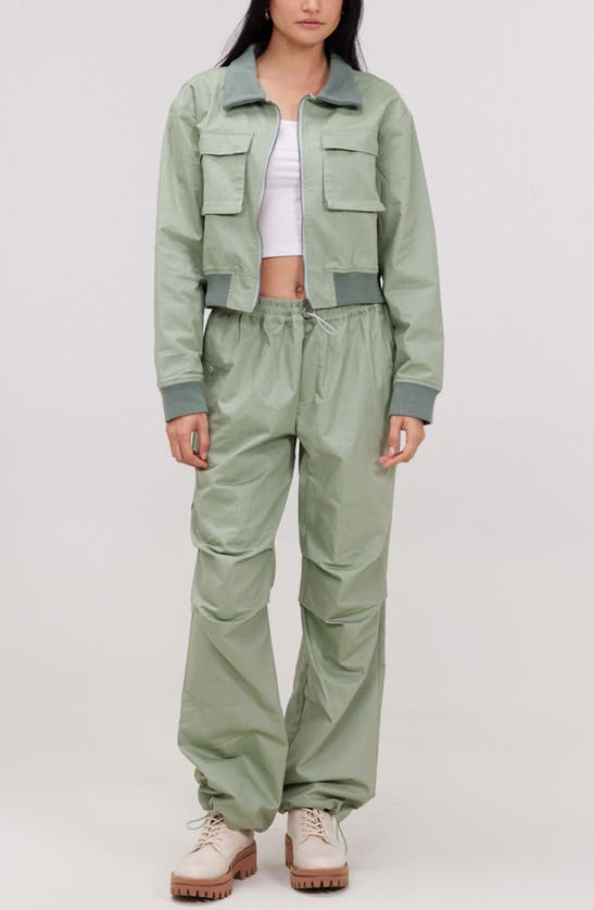 Shop Samii Ryan Focus Utility Pants In Green