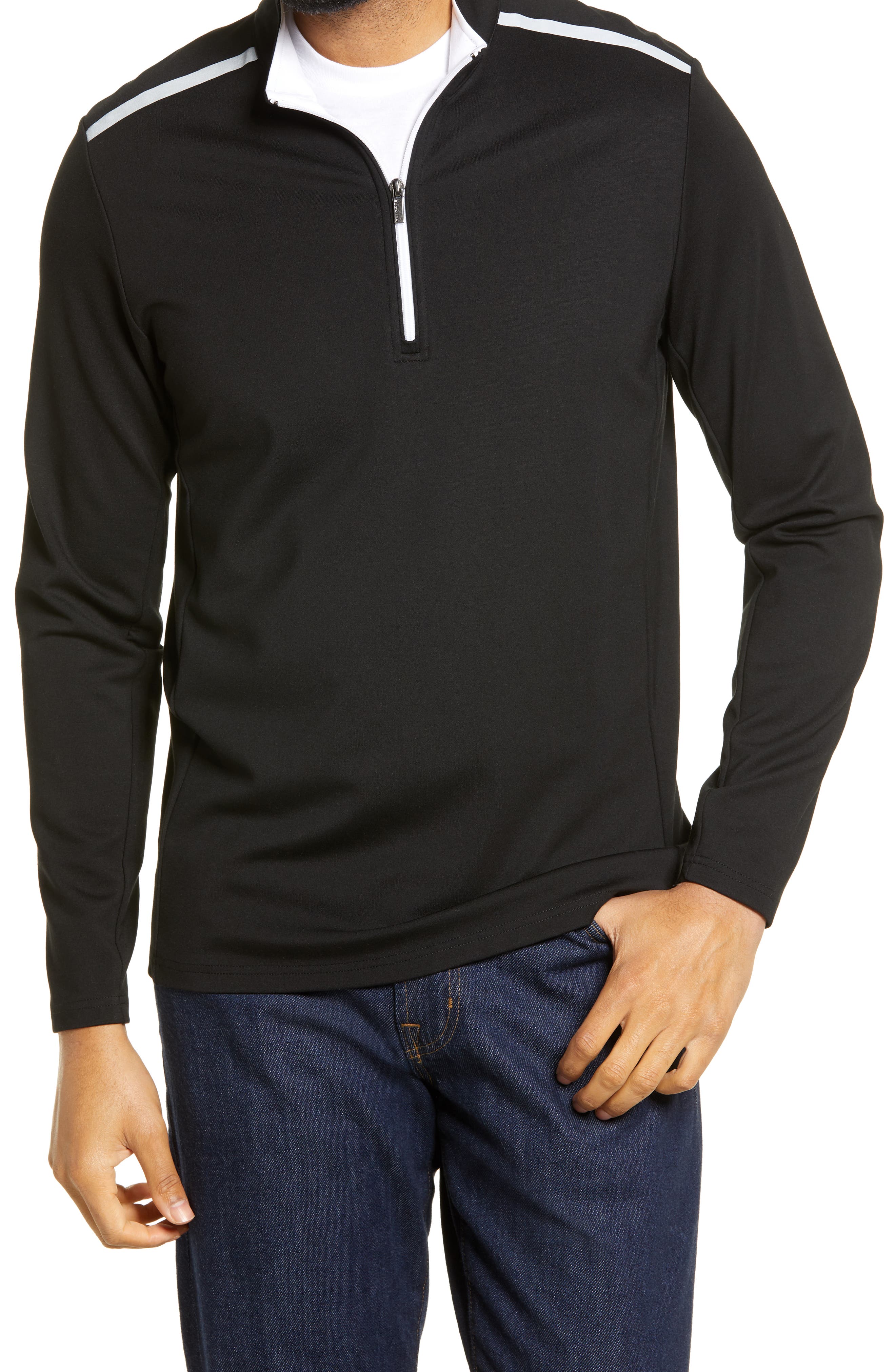 bugatchi quarter zip