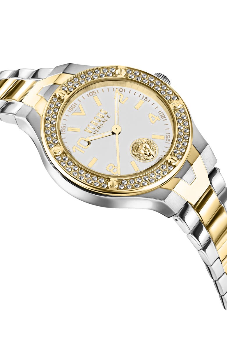 Montre Isabelle Vittori à Quartz Avec Bracelet Double Doré - Très Bon État