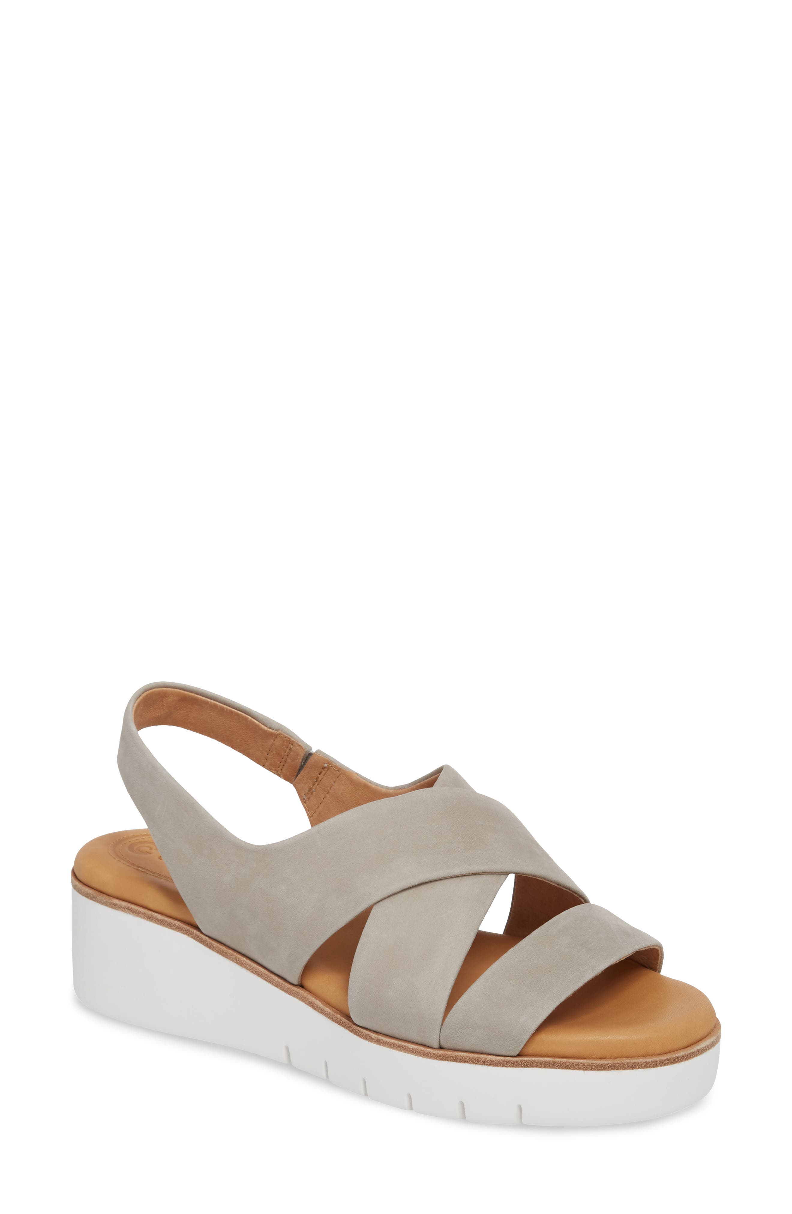 Cc Corso Como Brinney Wedge Sandal, Grey