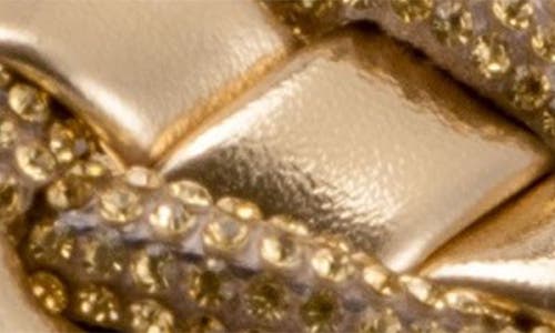 Ninety Union Sunny Embellished Slide Sandal In Gold