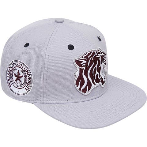 Winston Salem Rams Pro Standard Evergreen Mascot Snapback Hat - Gray