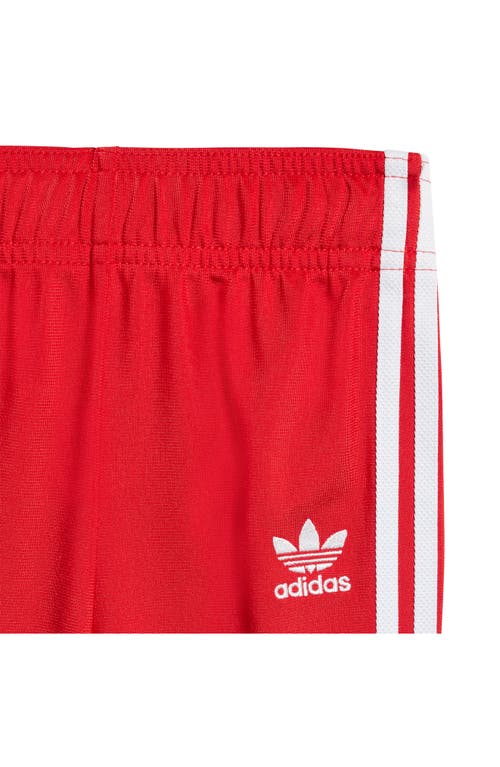 Shop Adidas Originals Adidas Kids' Adicolor Superstar Recycled Polyester Track Jacket & Pants Set In Better Scarlet