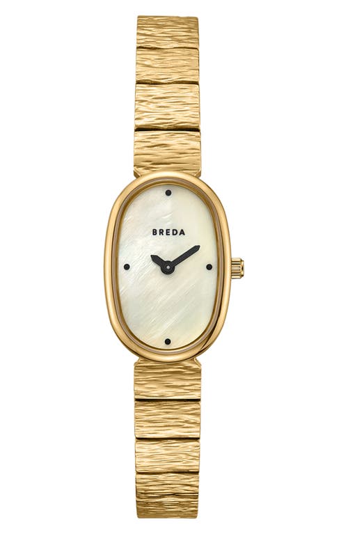 Shop Breda Jane Revival Bracelet Watch, 18mm In 18k Goldlated