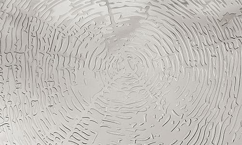 Tiramisu Modern Metallics Metallic Charger Plate In Silver