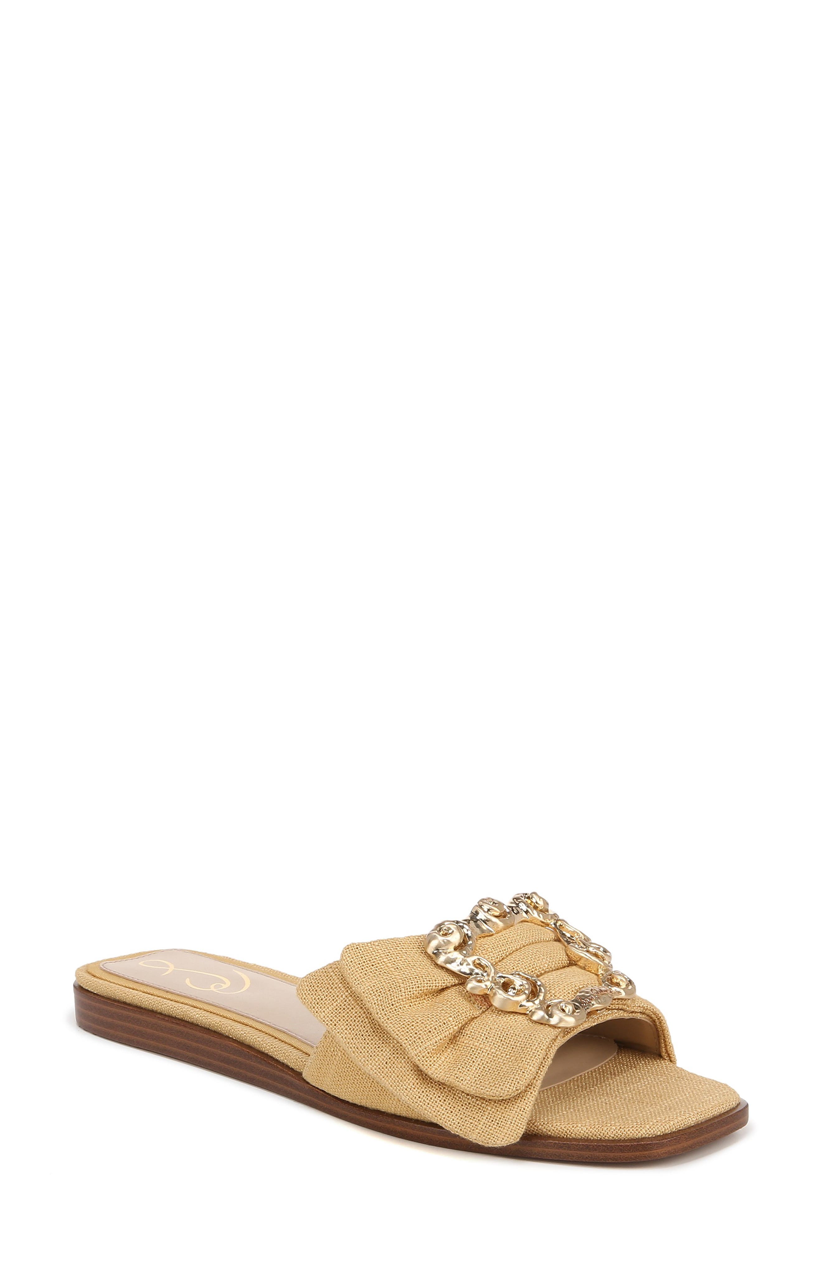 Sam Edelman Ivana Slide Sandal in Desert Sun Smart Closet