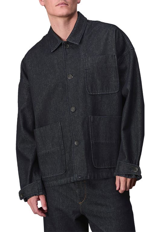 Shop Rag & Bone Mercer Oversize Jacket In Rinse