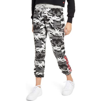 Dickies Camouflage Skinny Sweatpants, Grey