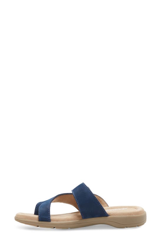 Shop Eastland Tahiti Ii Slide Sandal In Navy