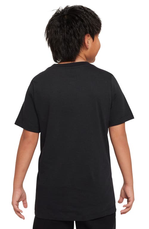 Shop Nike Kids' Sportswear Graphic T-shirt In Black