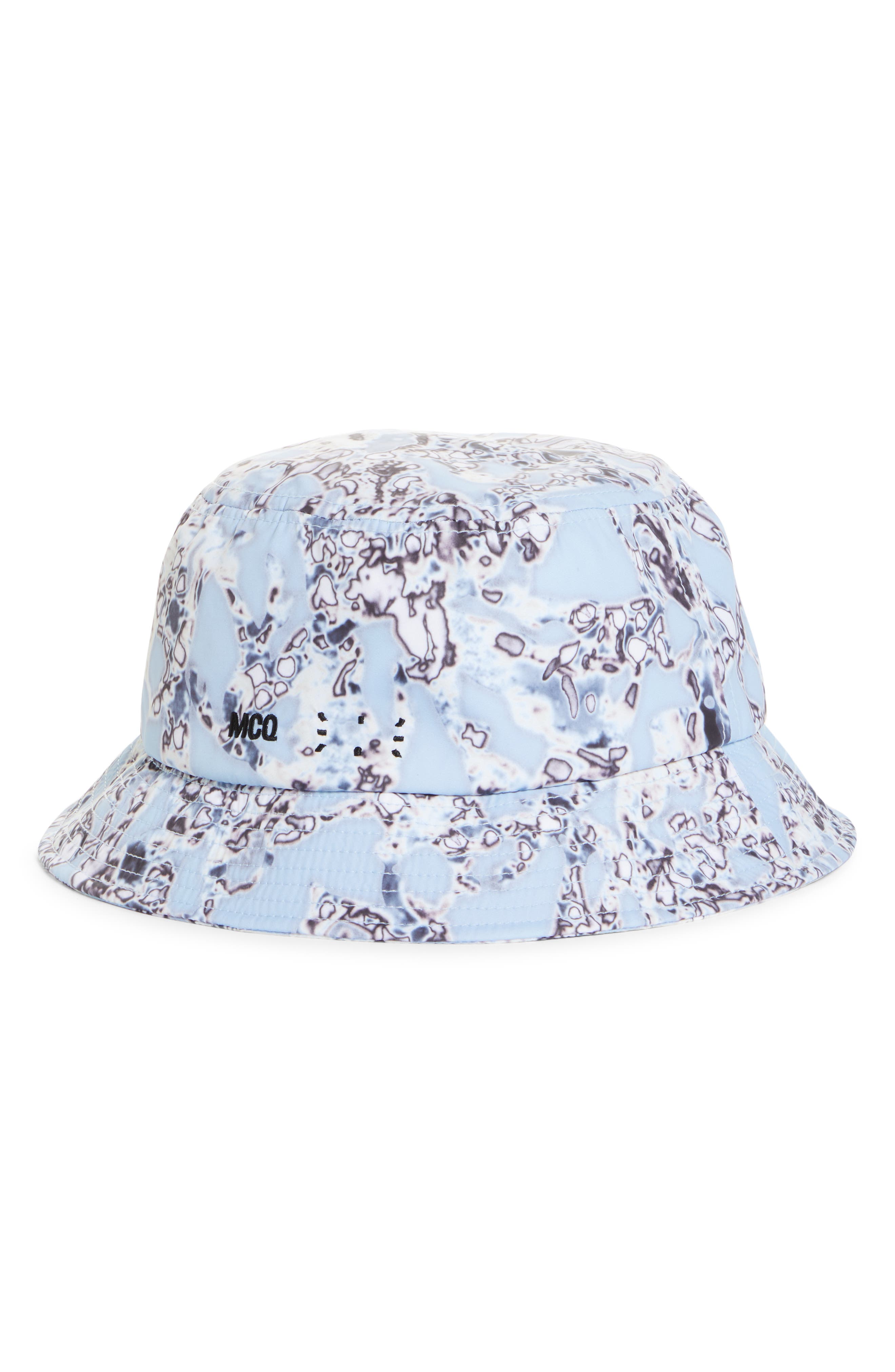 MCQ The Body Atlas Print Nylon Bucket 