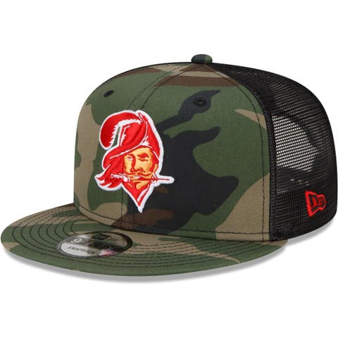 Kansas City Royals New Era Woodland Camo Trucker 9FIFTY Snapback Hat - Camo