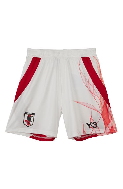 Shop Y-3 X Jfa '24 Away Shorts In Core White