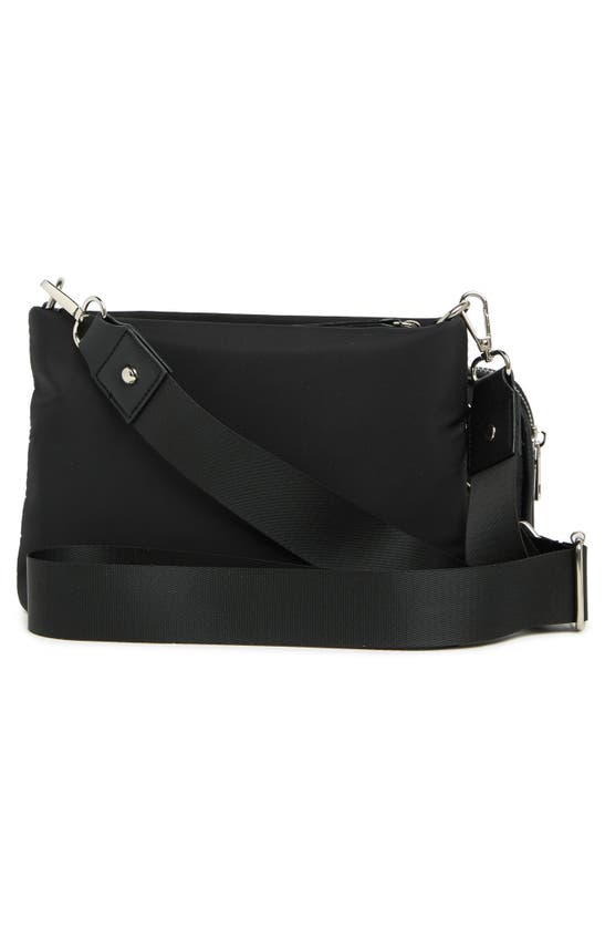 Shop Madden Girl Nylon Crossbody Bag In Black