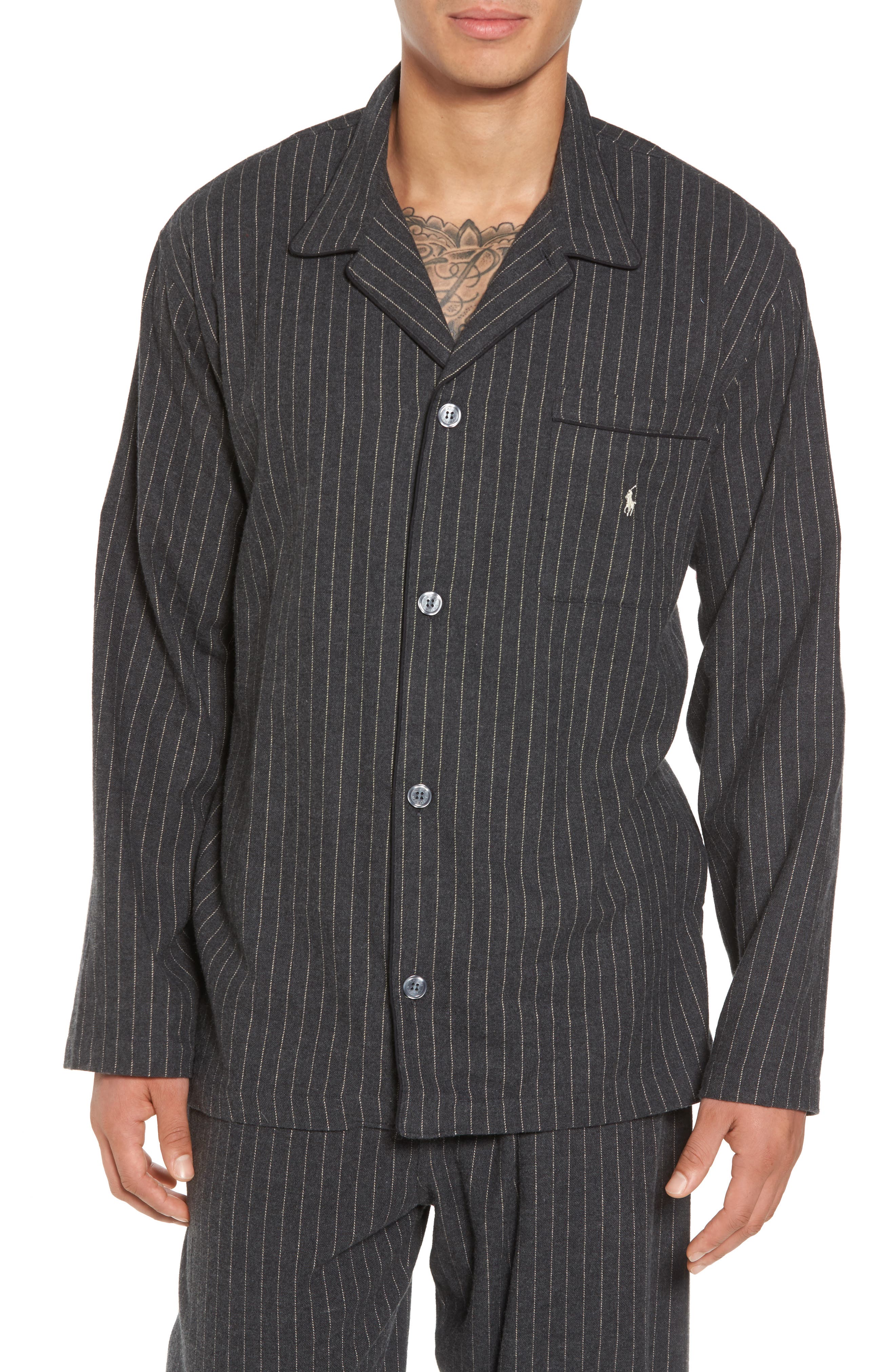 Polo Ralph Lauren Flannel Pajama Shirt Nordstrom