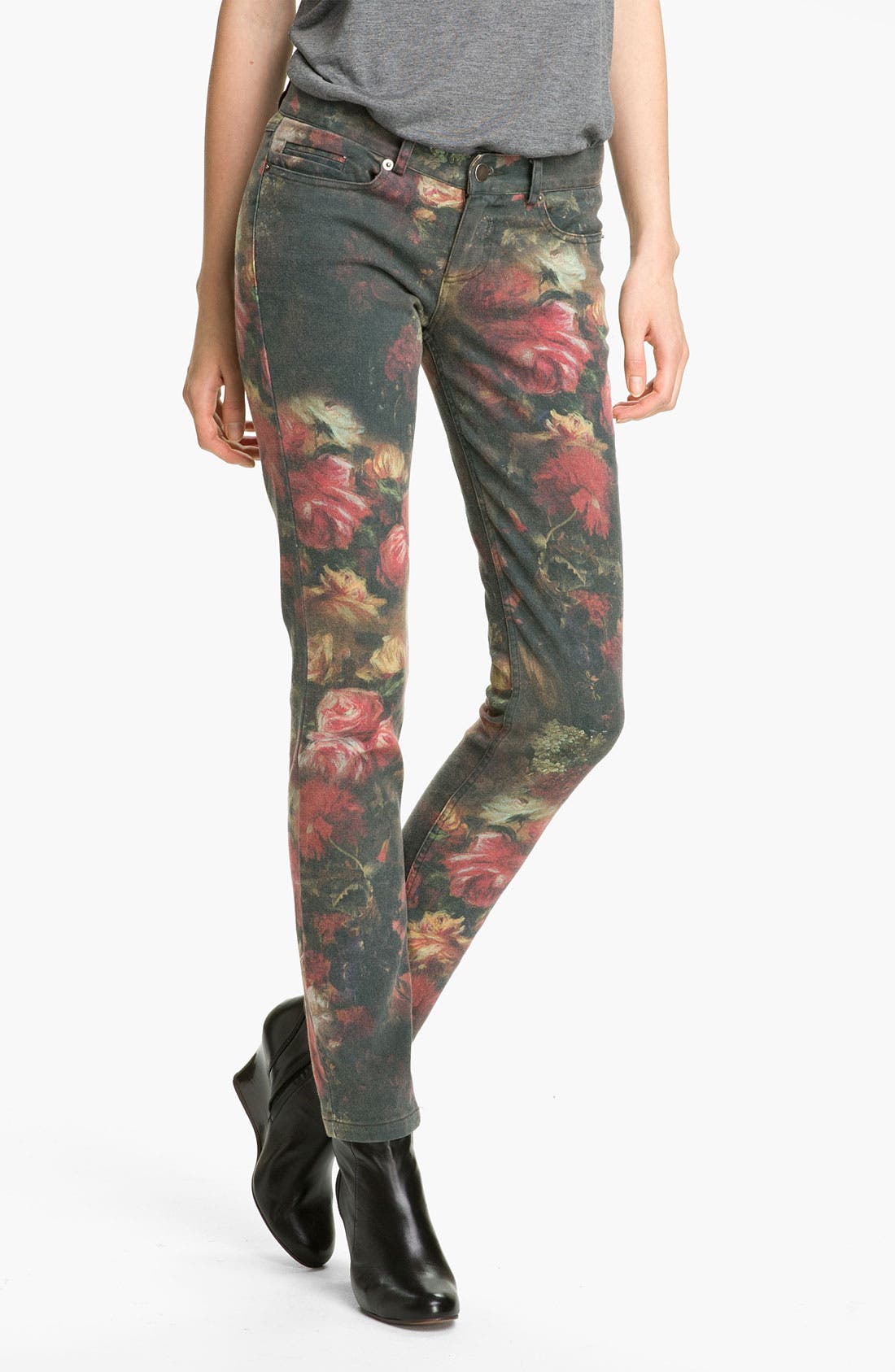 Haute Hippie Print Jeans Nordstrom