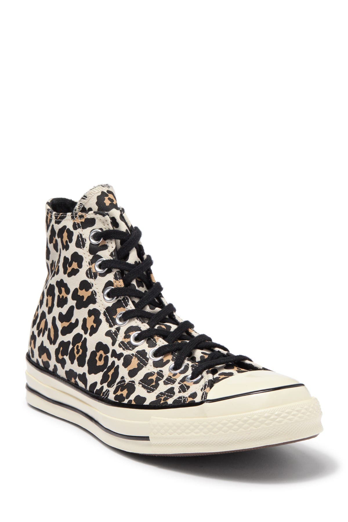 Converse 70 High-top Driftwood Leopard Print Sneaker In Mult/light Fawn