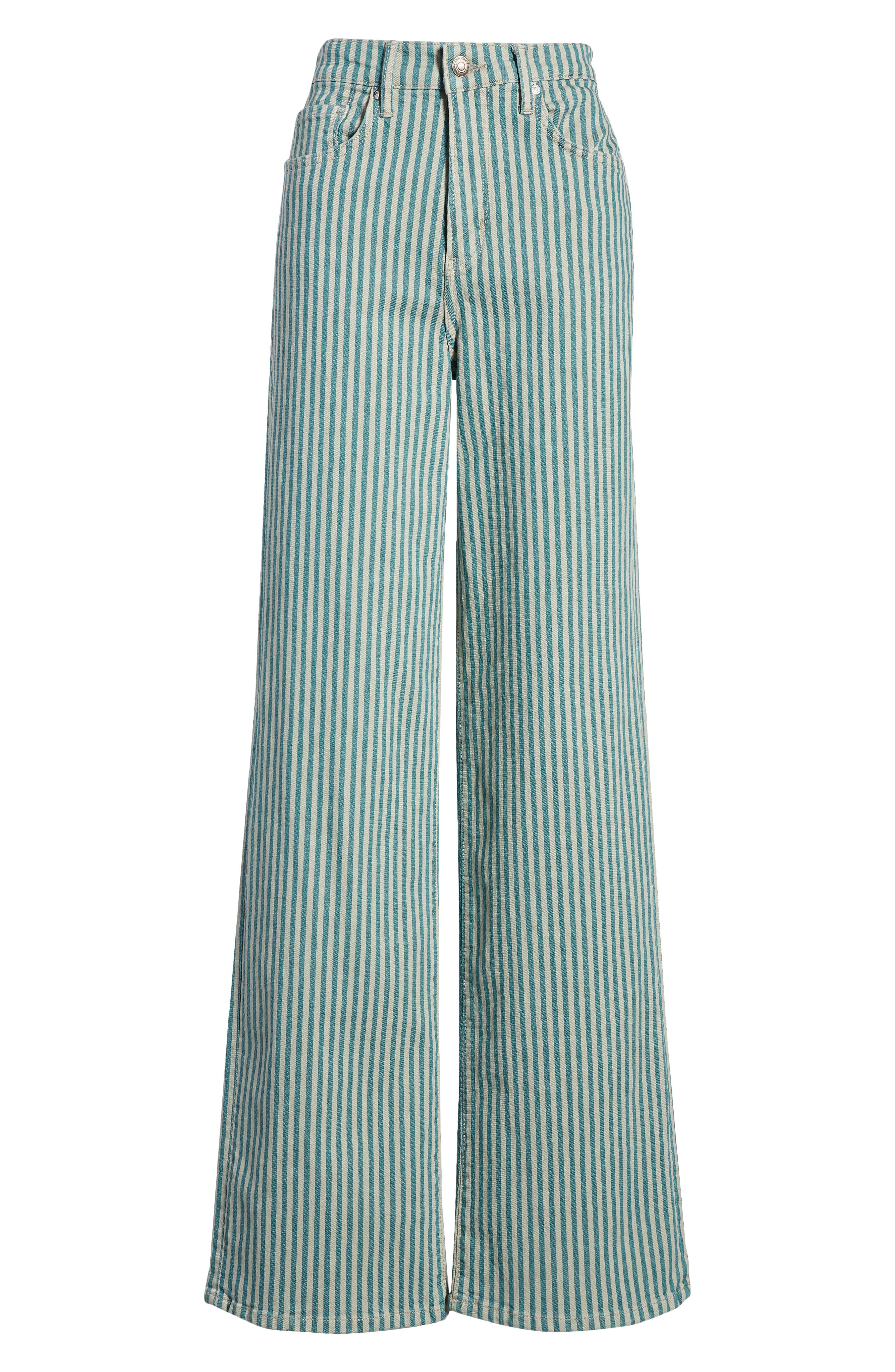 free people striped jeans