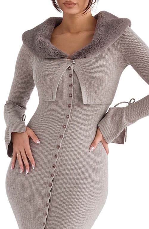 House of hotsell cb grey cardigan