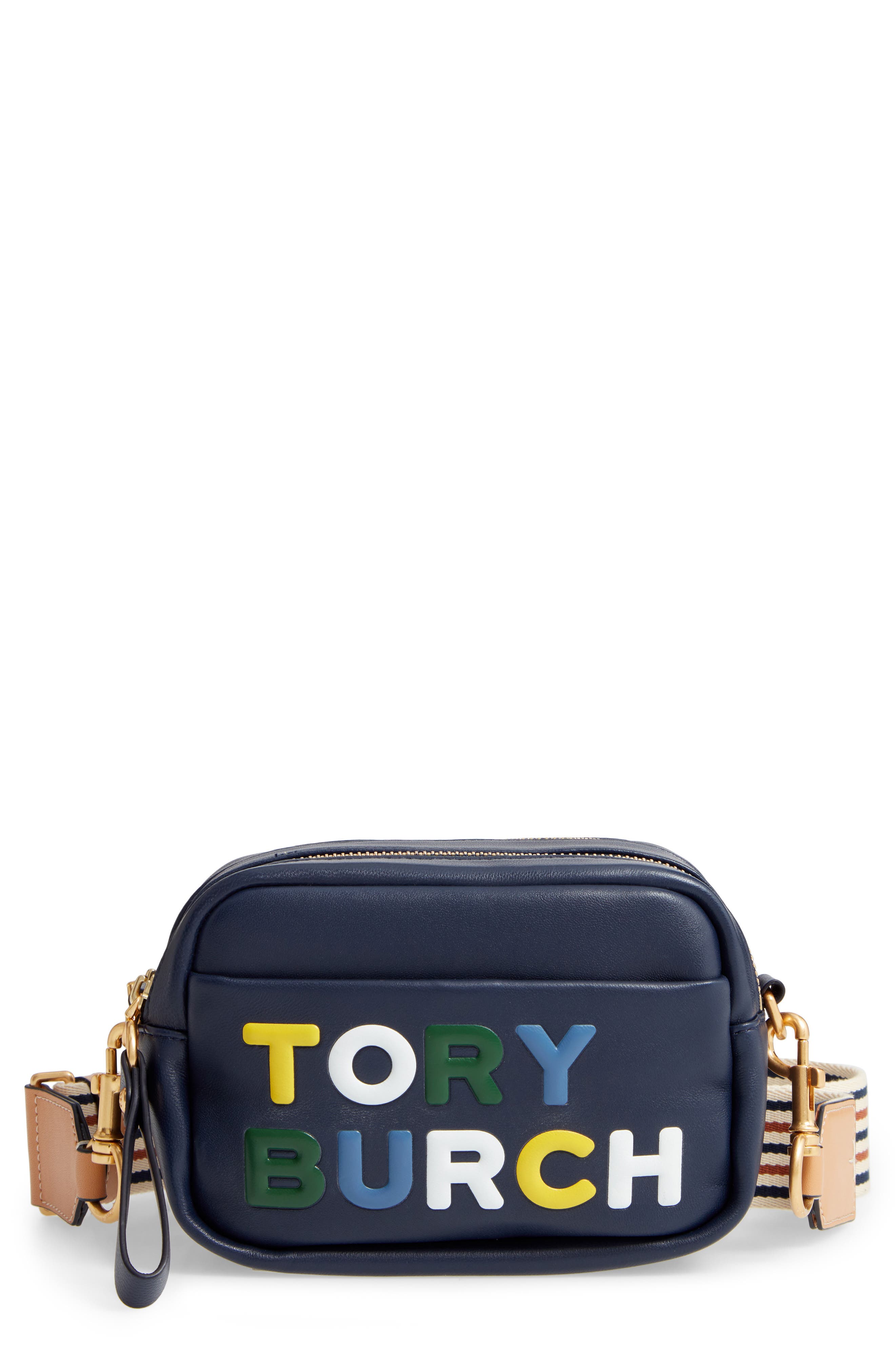 tory burch logo letters slide