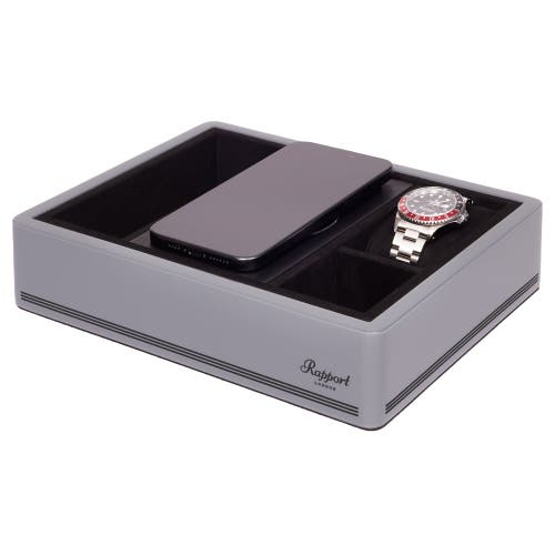 Rapport London Formula Wireless Charging Tray In Grey