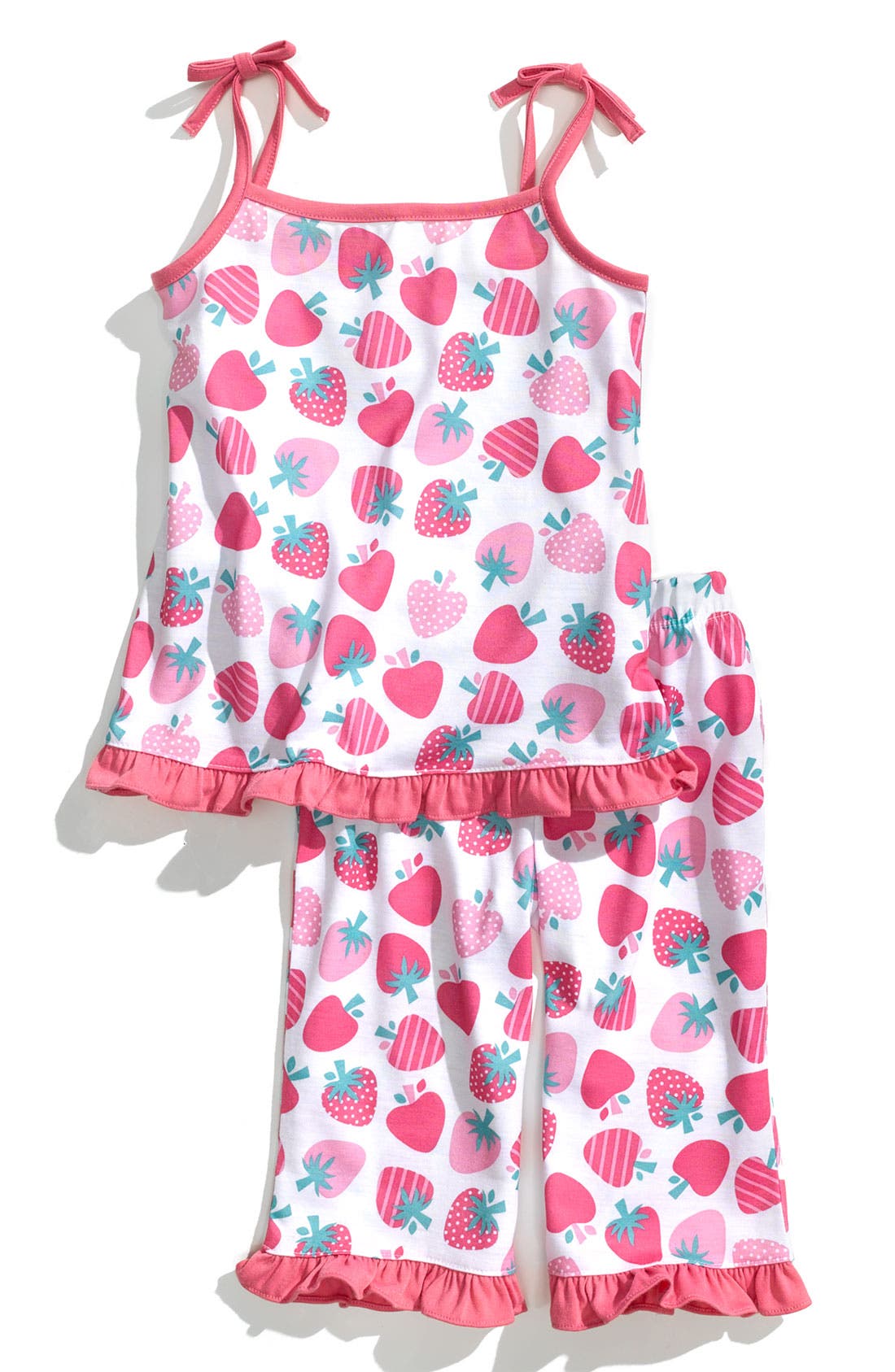 Sweet Ivy Printed Ruffled Pajamas (Toddler) Nordstrom