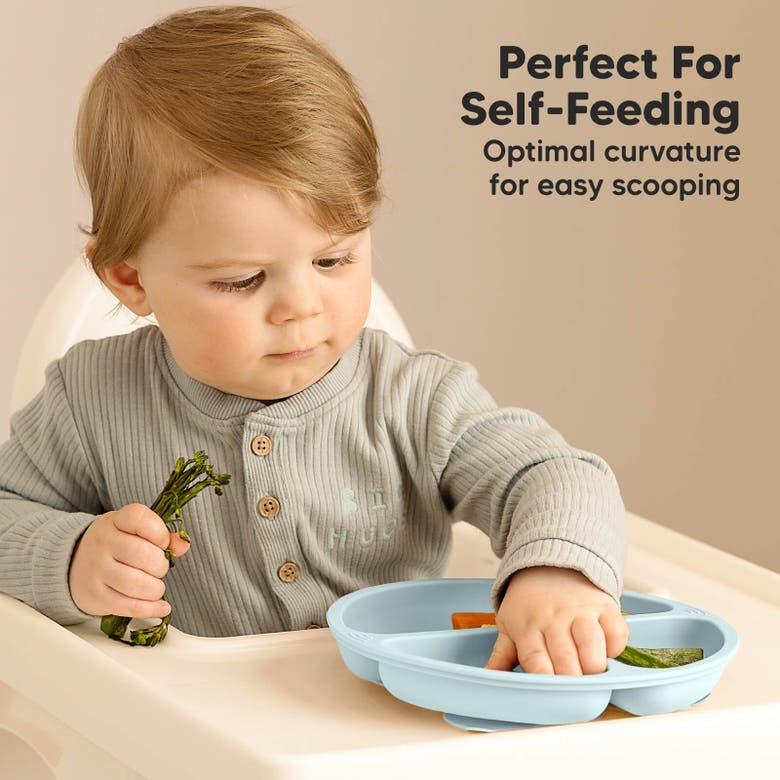 Shop Keababies 3-pack Prep Silicone Suction Plates In Alps