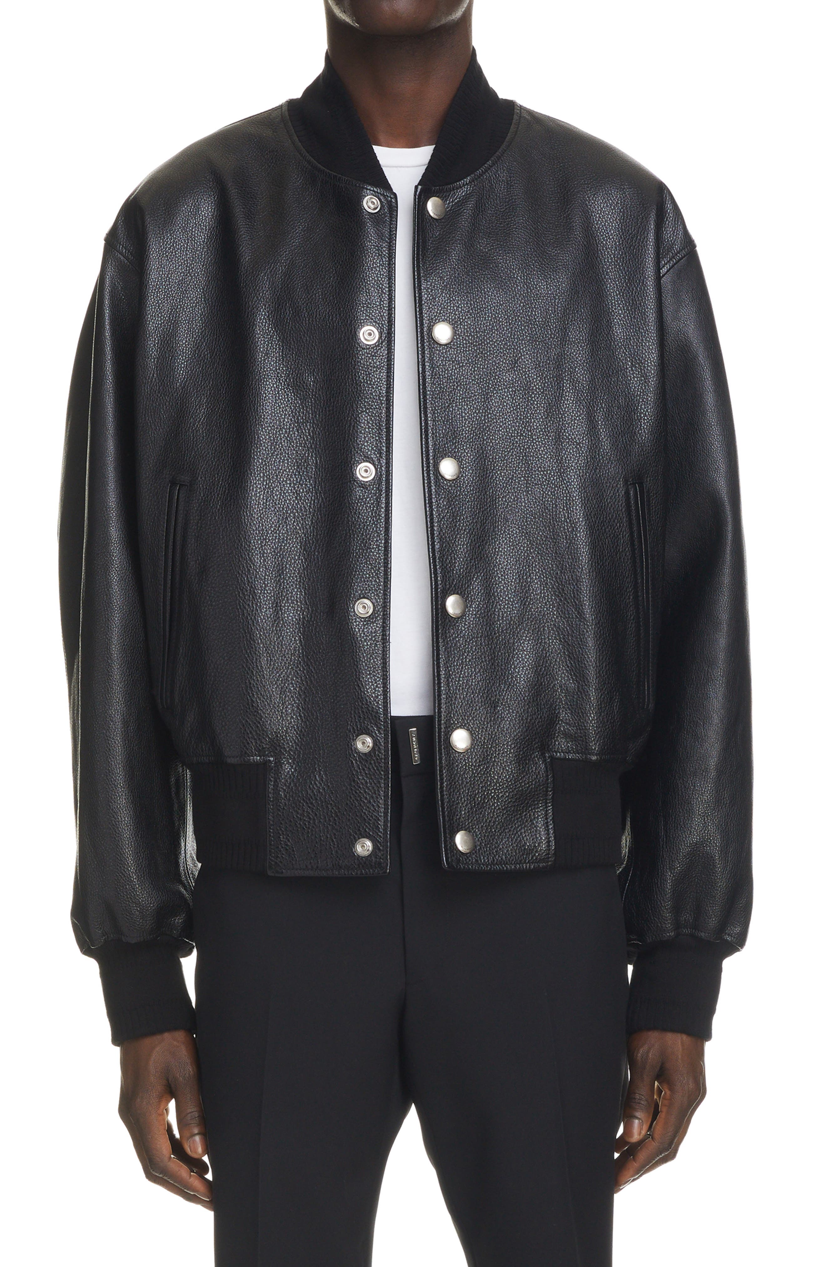 mens givenchy bomber jacket