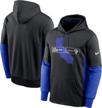 Men's Nike Navy Atlanta Braves 2023 Postseason Authentic Collection Dugout Performance Pullover Hoodie Size: Medium