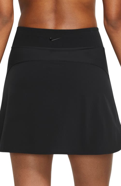 Shop Nike Dri-fit Bliss Training Skort In Black/clear