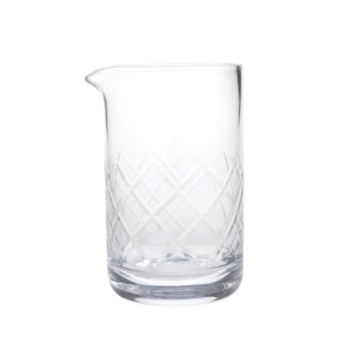 Viski Professional Crystal Mixing Glass In Clear