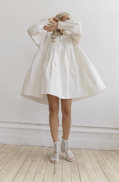 Daniella Shevel Nola Bootie In White
