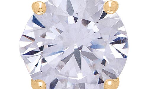 Fzn Set Of 5 Cubic Zirconia Stud Earrings In Gold