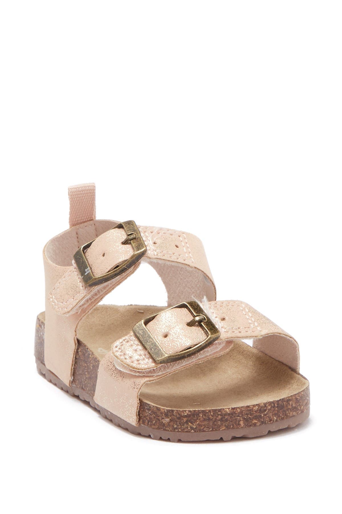 carter's buckle cork sandals