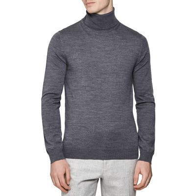 Reiss Caine Slim Fit Turtleneck Wool Sweater