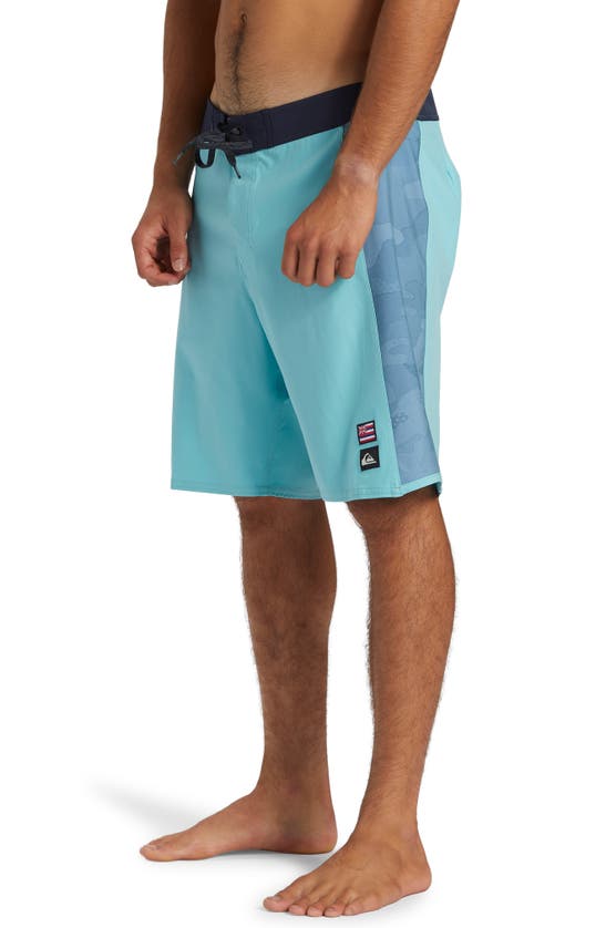 Quiksilver Surfsilk Hawaii Arch Board Shorts In Marine Blue