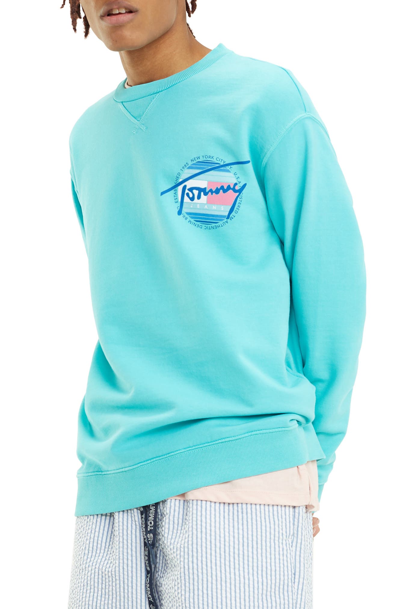 tommy jeans graphic hoody