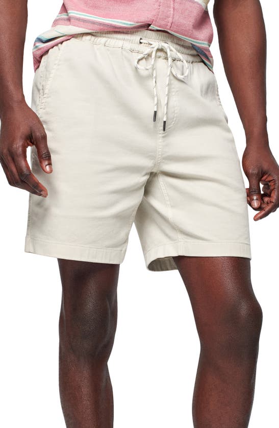 Faherty Essential Drawstring Shorts In Birch